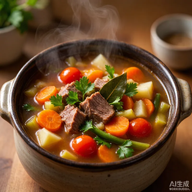 Old Fashioned Vegetable Beef Soup Recipe: Hearty & Easy